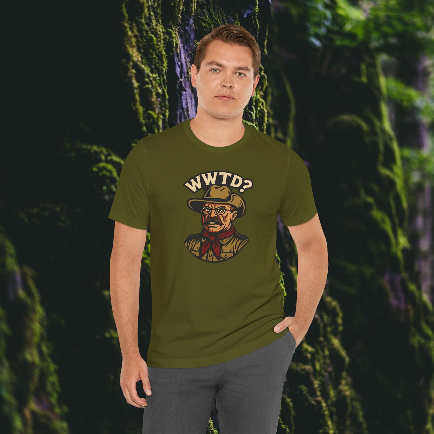 WWTD? – Teddy Roosevelt Tee
