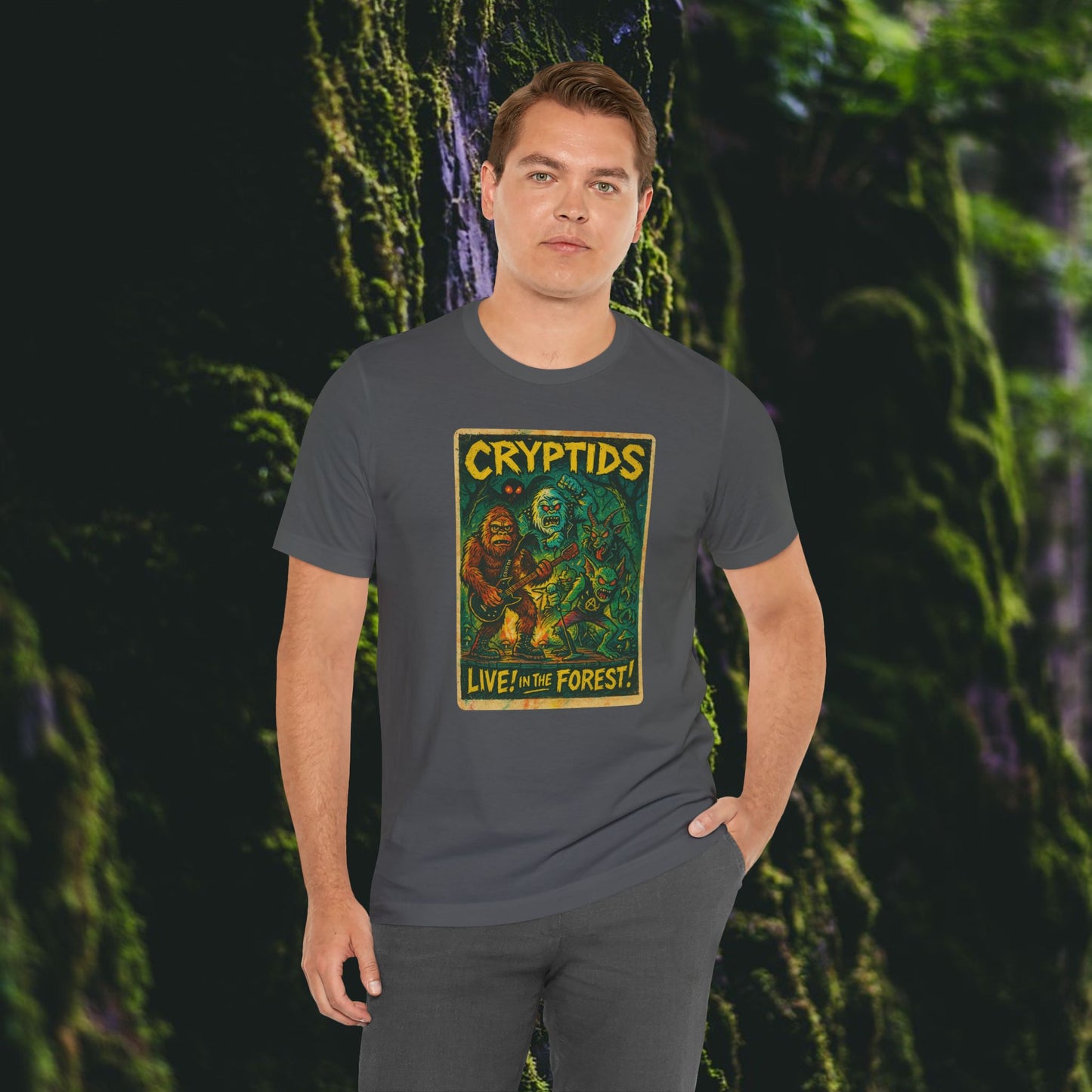CRYPTIDS LIVE! IN THE FOREST! TEE
