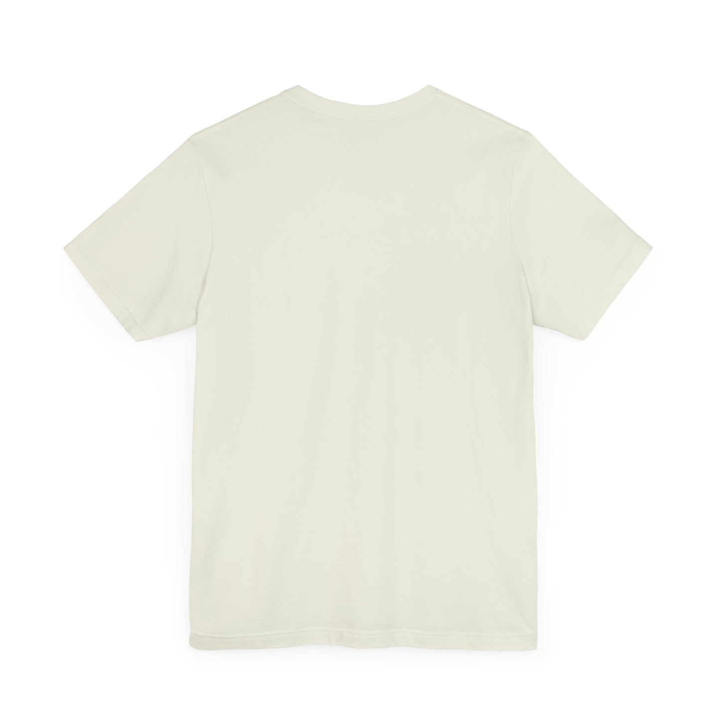 The Bird Watching Is Hardcore T-Shirt by Printify, a funny punk birder shirt for misfits and field freaks, is shown laid flat with the back facing up on a white background—perfect for casual ornithologists.