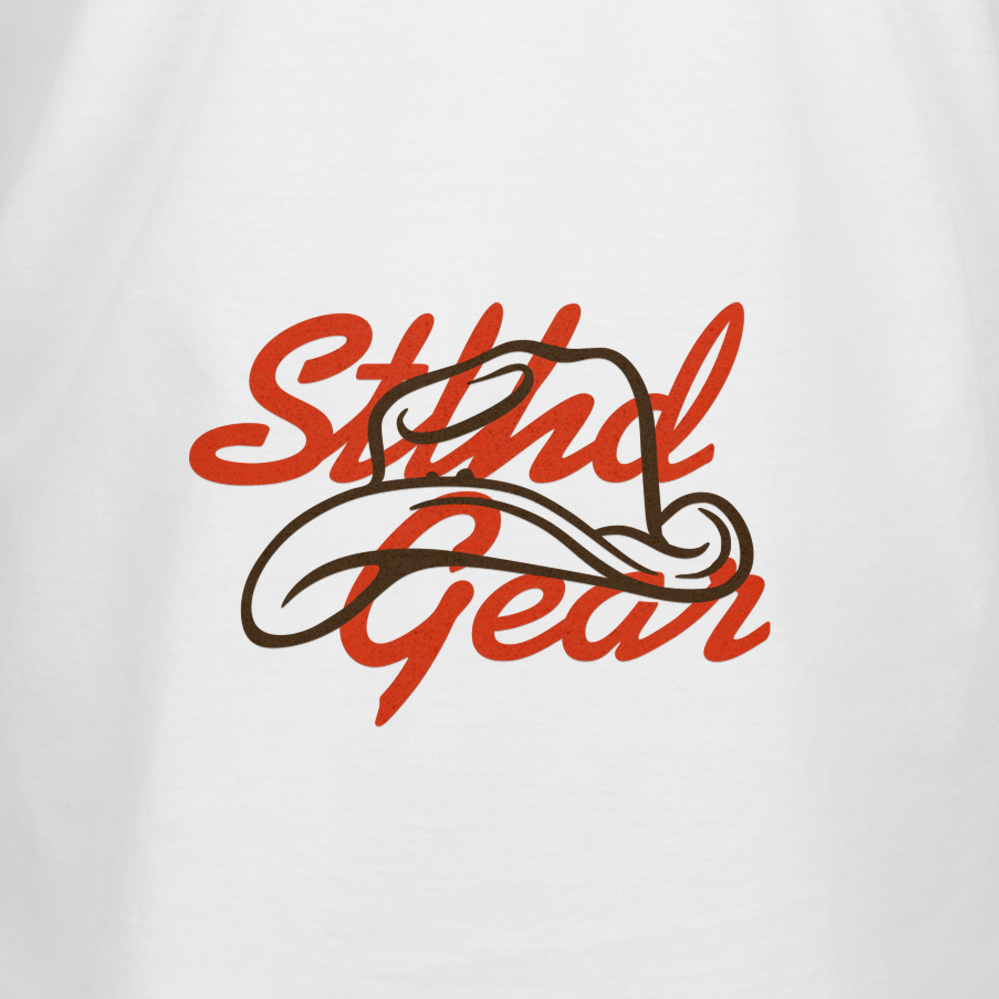 Logo with 'STLHD Gear' text on a white background