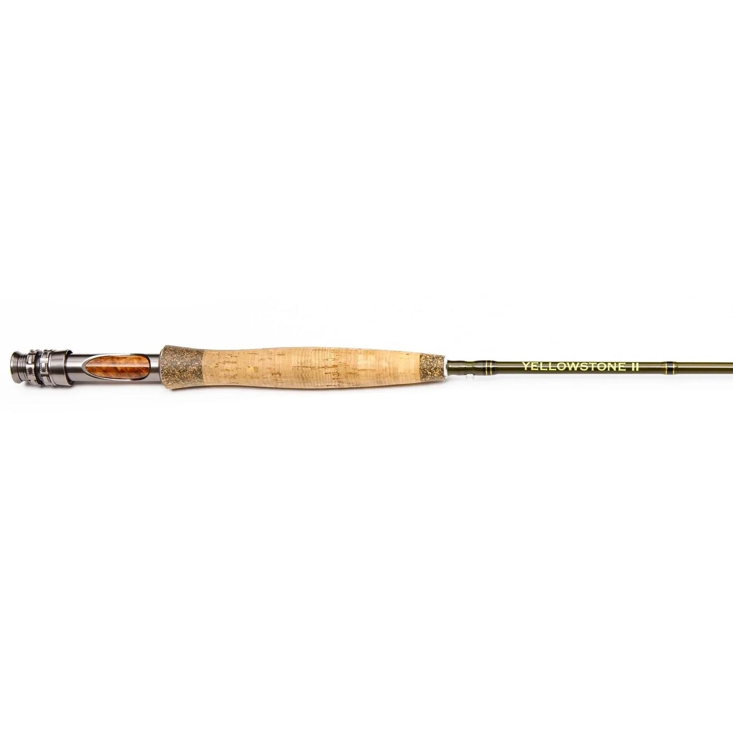 The Jackson Hole Fly Company Battenkill River Rod Combo Kit – 70 3WT is a lightweight fly rod with a cork handle and metal reel seat, ideal for trout fishing, pictured against a white background.