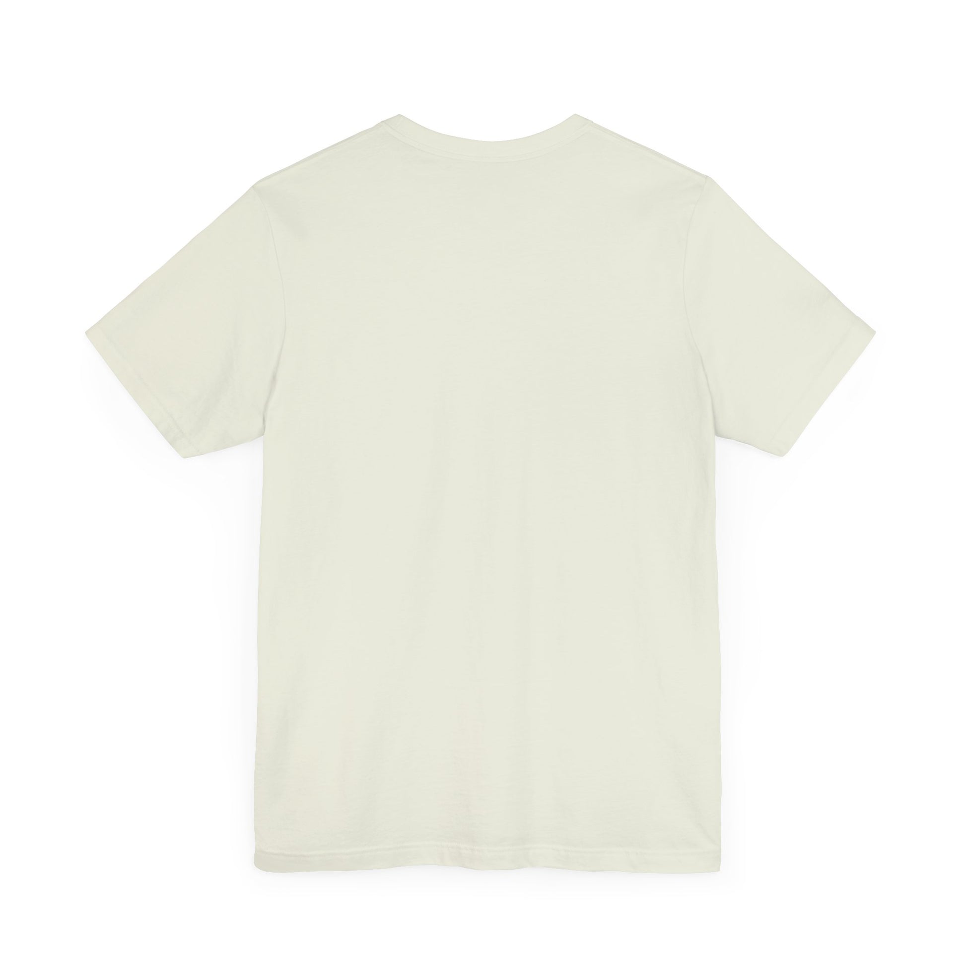The Bird Watching Is Hardcore T-Shirt by Printify, a funny punk birder shirt for misfits and field freaks, is shown laid flat with the back facing up on a white background—perfect for casual ornithologists.